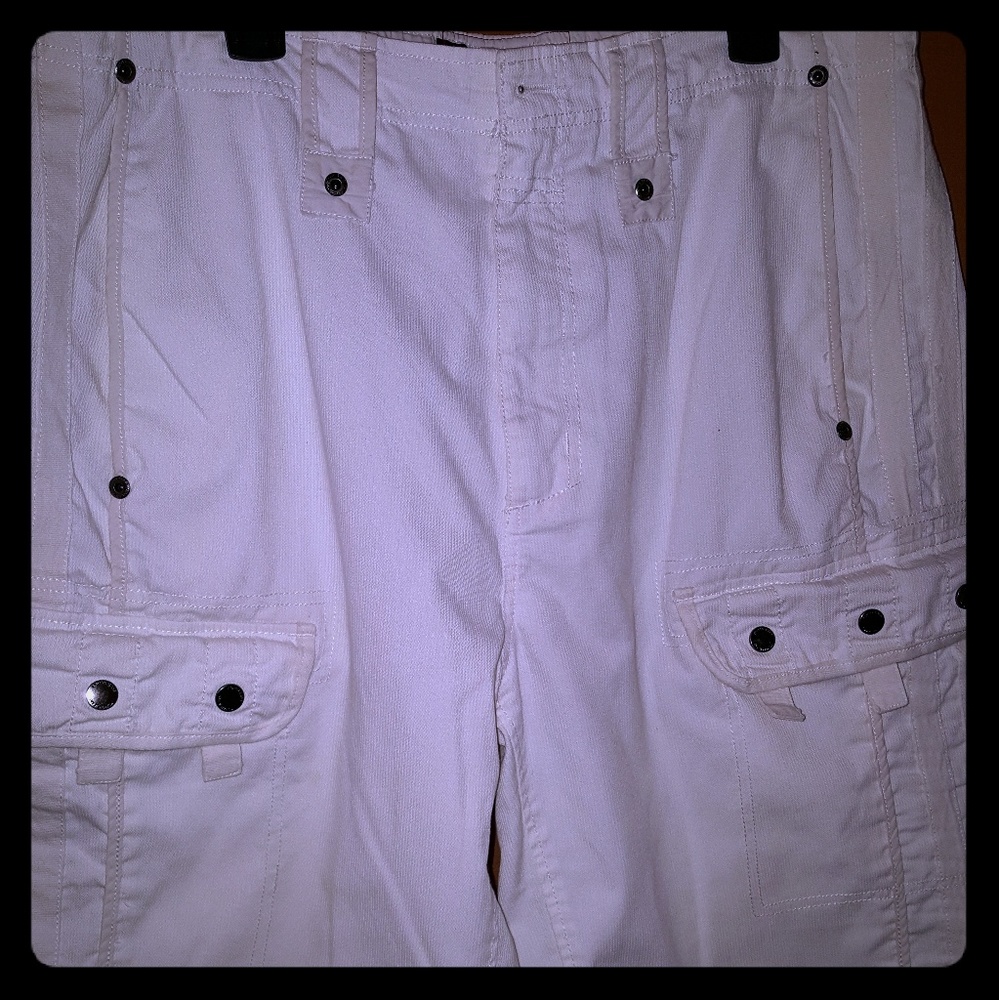 Mens White Shorts